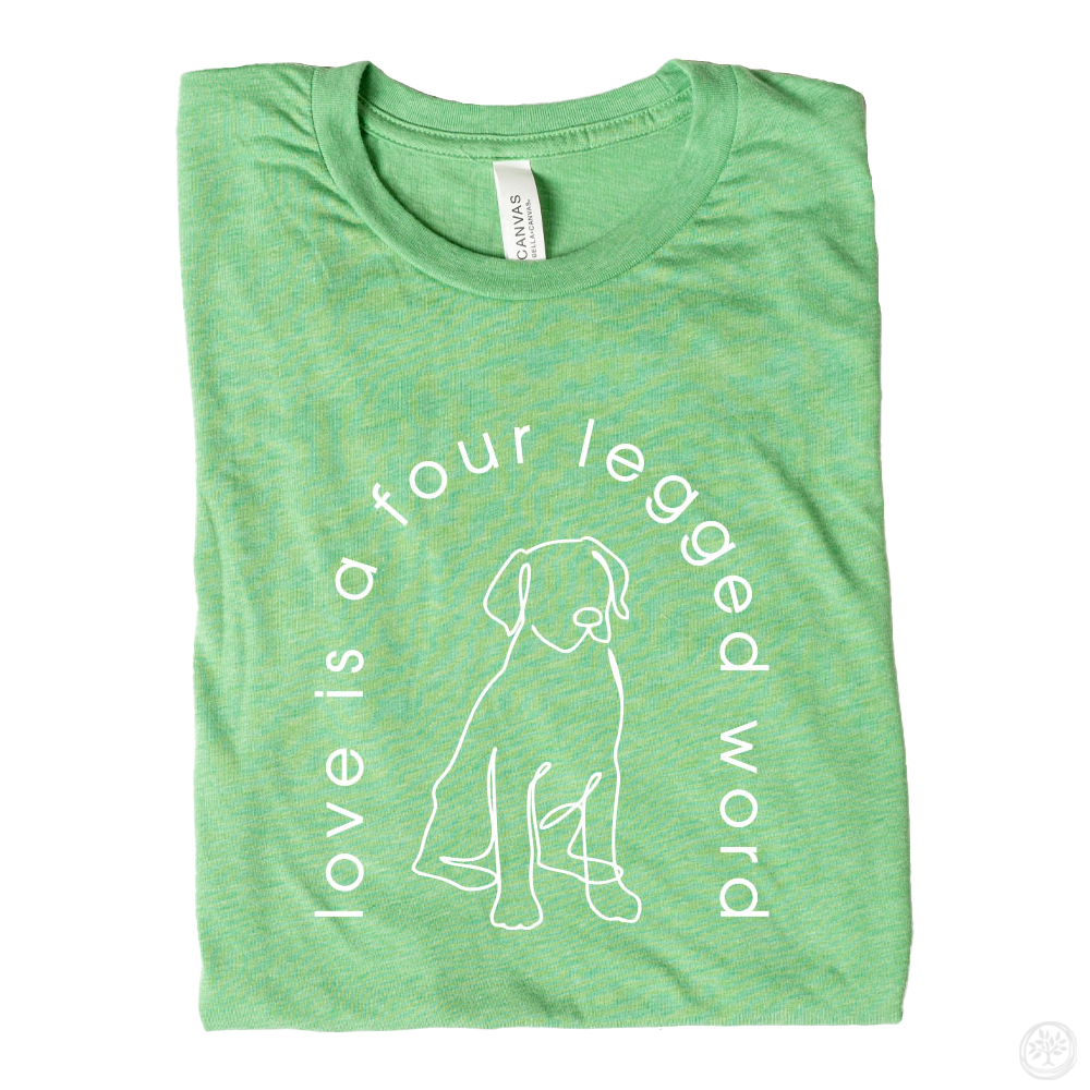 Love Is A Four-Legged Word (Dog) Apparel